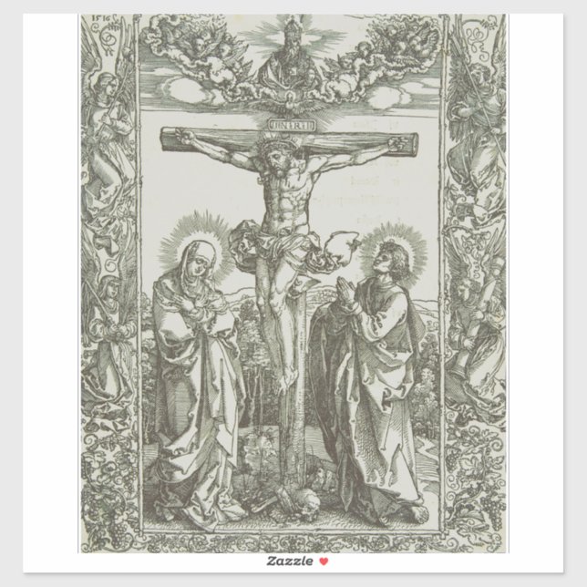 Medieval Crucifixion of Jesus Christ (Sheet)