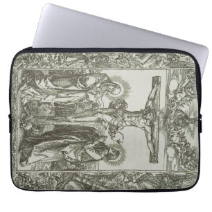 Medieval Crucifixion of Jesus Christ Laptop Sleeve
