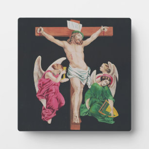 Medieval Crucifixion of Jesus Christ Plaque