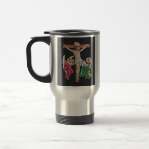 Medieval Crucifixion of Jesus Christ Travel Mug
