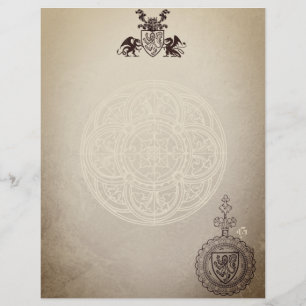 Medieval Custom Letterhead