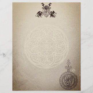 Medieval Custom Letterhead