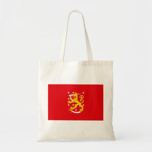 Medieval Flag of Finland Tote Bag