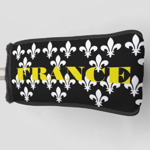 Medieval France Heraldic Print Monochromatic Art Golf Head Cover
