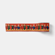 Medieval Girls Dancing and Playing Music Crimson