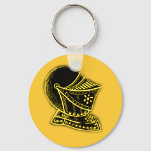 Medieval Helmet V Key Ring