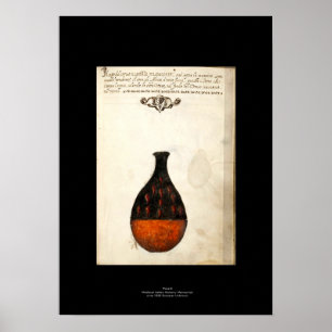 Medieval Italian Alchemy Poster Plate 5