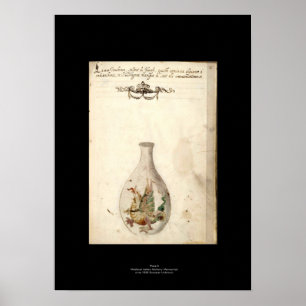 Medieval Italian Alchemy Poster Plate 8