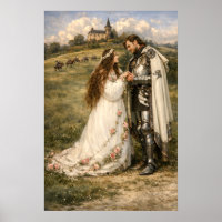 Medieval Knight, Castle & Princess