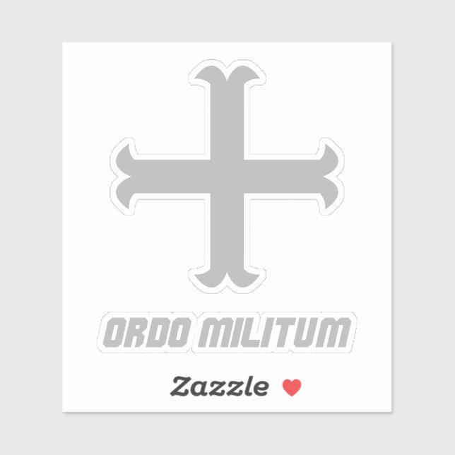 Medieval Knight Cross Emblem (Sheet)