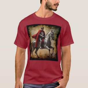 Medieval Knight on Horseback T-Shirt