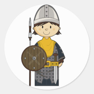 Medieval Knight Sticker