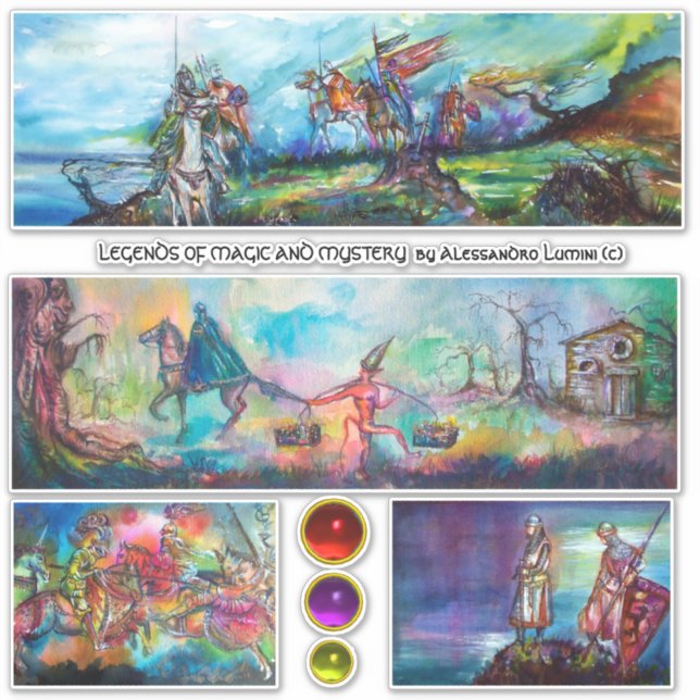 MEDIEVAL KNIGHTS HORSEBACK,KNIGHT,DEVIL,TEMPTATION (Front)