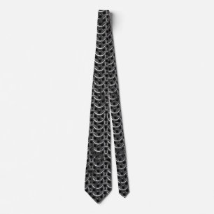 Medieval Knights Templar Chain-Mail effect Tie