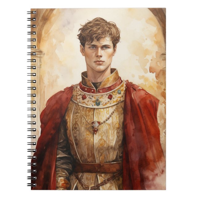 Medieval Prince Notebook (Front)