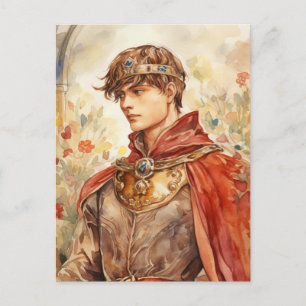 Medieval Prince Postcard