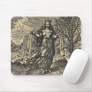 Medieval Queen: Long Life and Health Mouse Mat