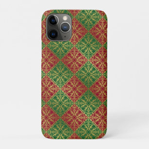 Medieval Renaissance Herald Lion Leopard Metallic  iPhone 11 Pro Case