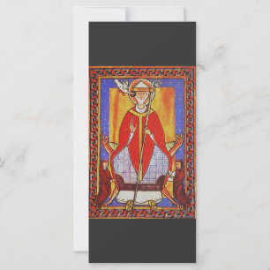 Medieval Saint Gregory the Great Icon 