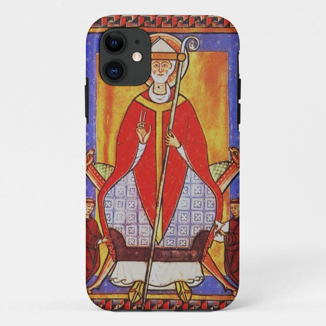 Medieval Saint Gregory the Great Icon  Case-Mate iPhone Case (Back)