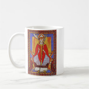 Medieval Saint Gregory the Great Icon  Coffee Mug