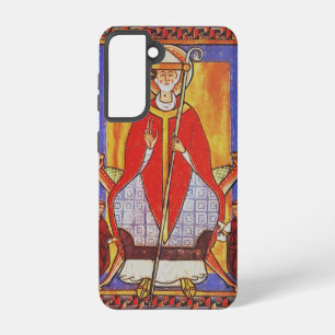 Medieval Saint Gregory the Great Icon  Samsung Galaxy Case