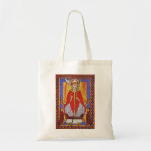 Medieval Saint Gregory the Great Icon  Tote Bag