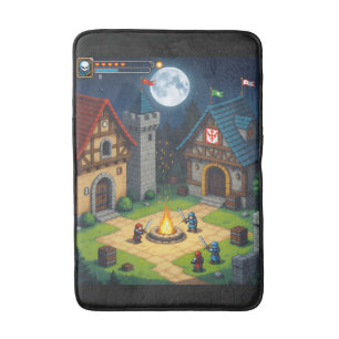 Medieval Setting Bath Mat