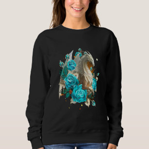 Medieval Throne Flying Dragon Men Women 1 Sweatshirt
