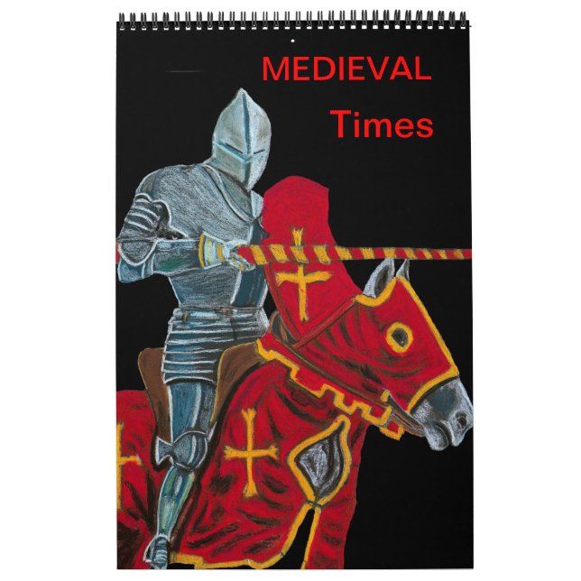 MEDIEVAL TIMES - CALLENDER CALENDAR (Cover)