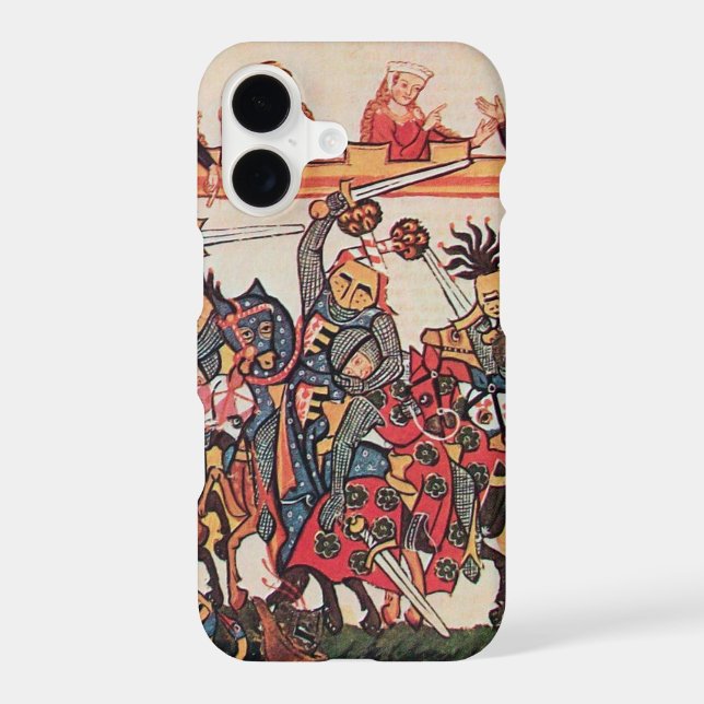 MEDIEVAL TOURNAMENT, FIGHTING KNIGHTS AND DAMSELS (Back)