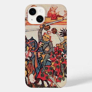 MEDIEVAL TOURNAMENT, FIGHTING KNIGHTS AND DAMSELS Case-Mate iPhone 14 CASE