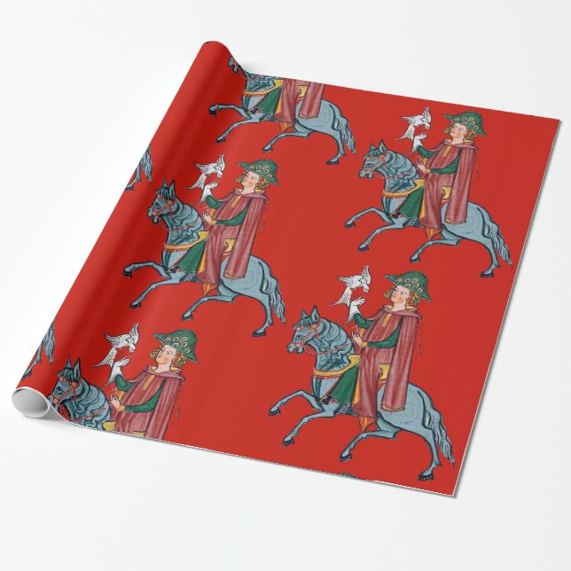 Medieval Wrapping Paper (Unrolled)