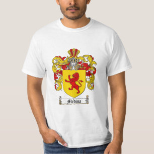 Medina Family Crest - Medina Coat of Arms T-Shirt