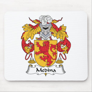 Medina Family Crest Mouse Mat