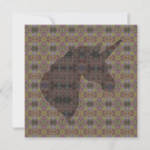 Medina Lilac 333 Unicorn Thank You Card