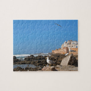Medina of Essaouira and the Atlantic coast Jigsaw Puzzle
