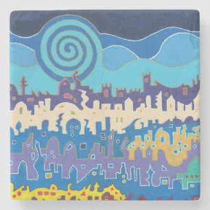 Medina of Fez - Marble Stone Coaster