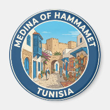 Medina of Hammamet Tunisia