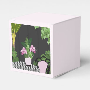 Medinilla Table Centrepiece Garden Courtyard Favour Box