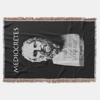 Mediocretes (Philosopher of The Mediocre) Throw Blanket