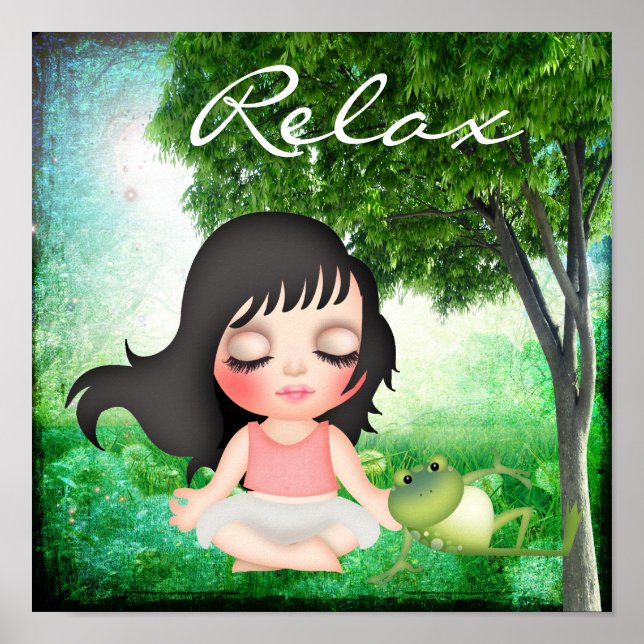 Meditate - SRF Poster (Front)