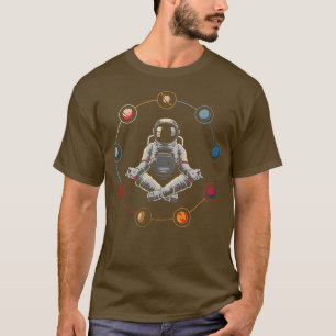 Meditating Astronaut T-Shirt