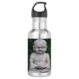 Meditating Buddah statue photo 532 Ml Water Bottle