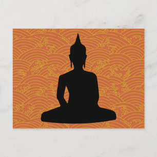 Meditating Buddha Postcard
