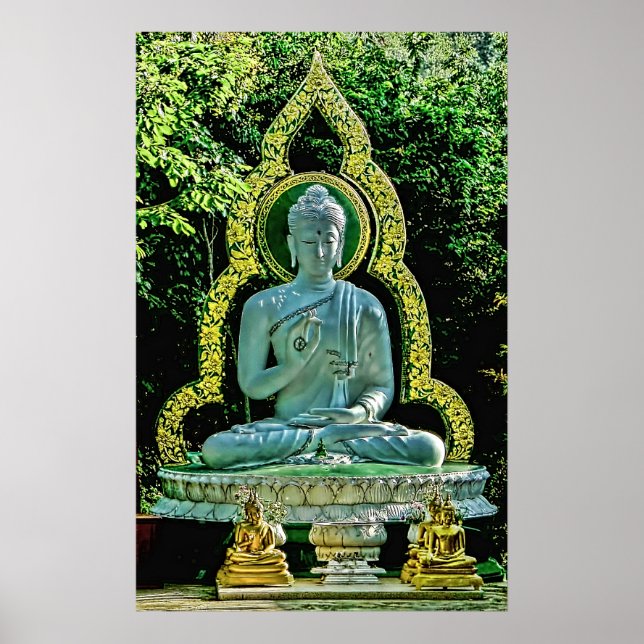 Meditating Buddha Print (Front)