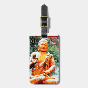 meditating buddha tag