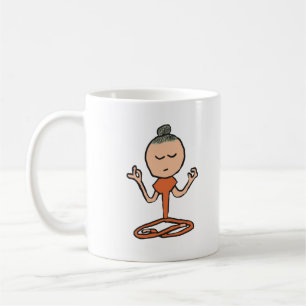 Meditating Buddhist Coffee Mug