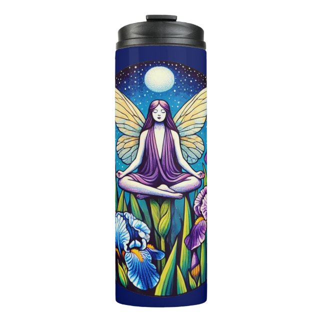 Meditating Fairy                                   Thermal Tumbler (Front)