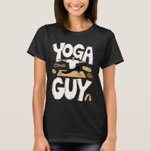 Meditating Stick Man Meditation Zen Namaste Yoga I T-Shirt